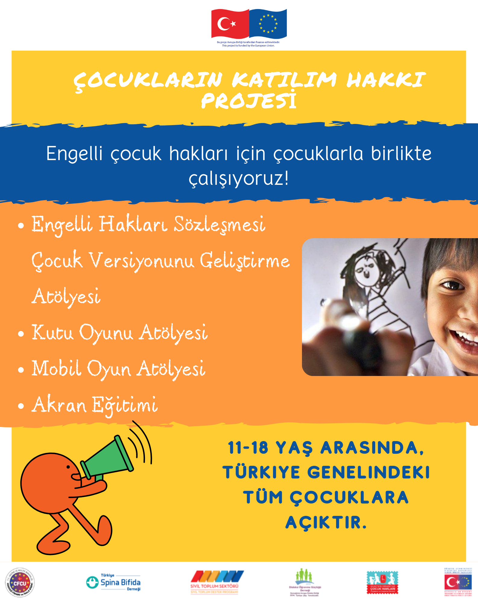 engelli çocuk hakları atölyesi