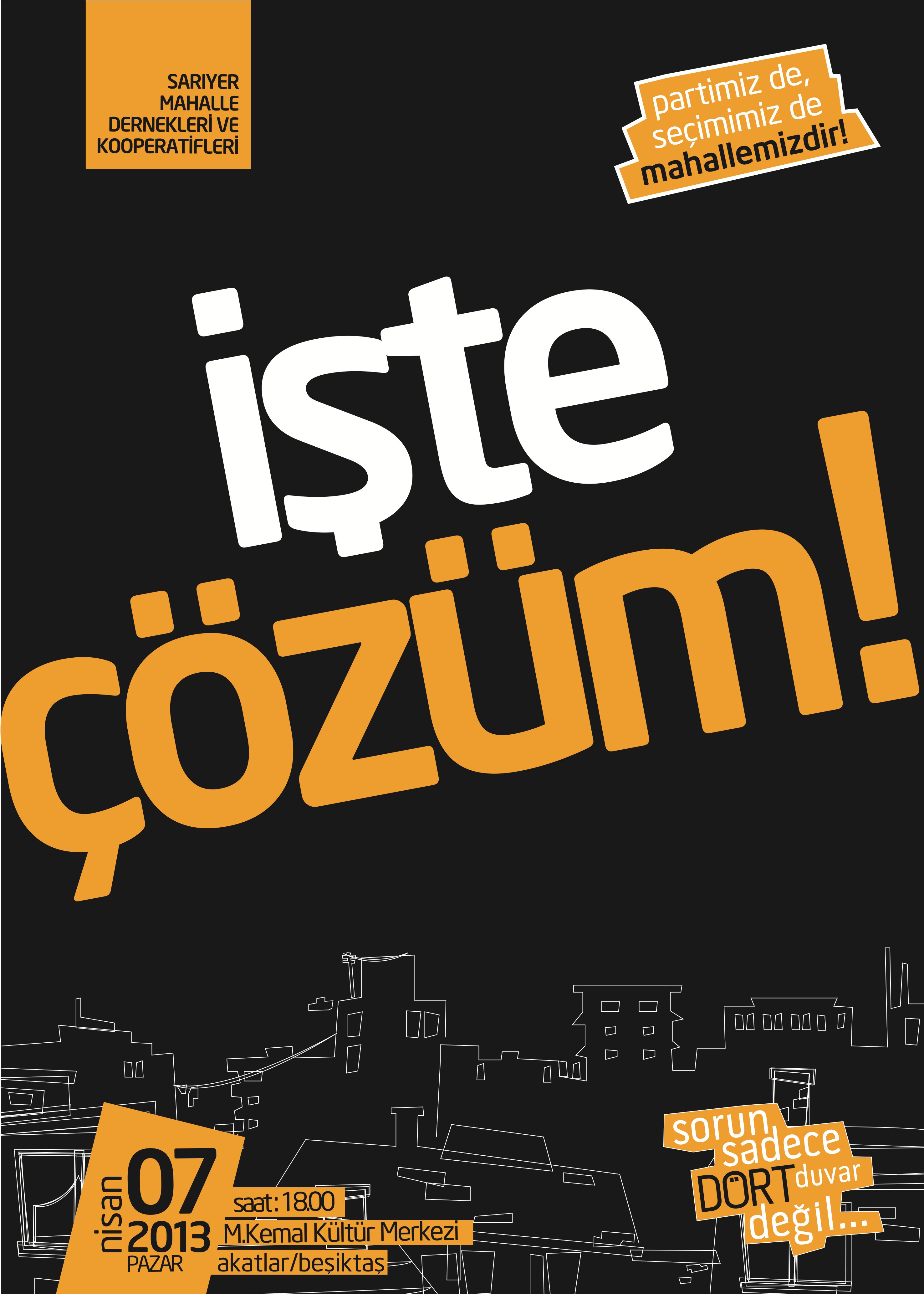 işte çözüm toplantısı afiş