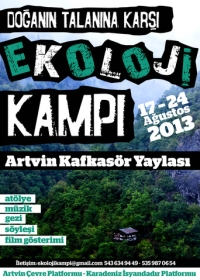 ekoloji kampı afiş