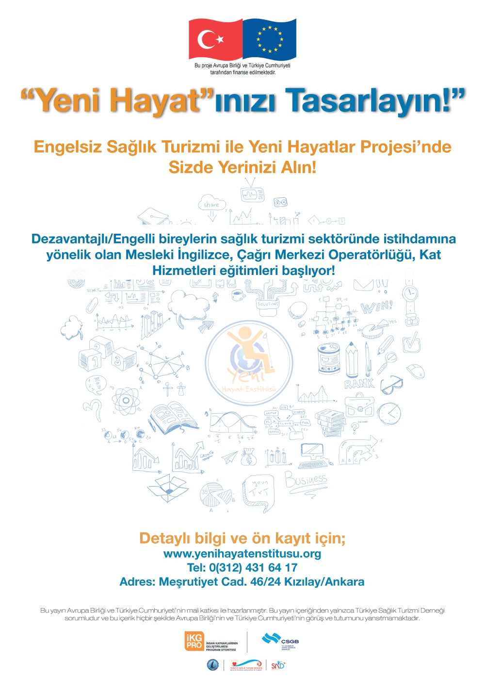 engelsiz sağlık turizmi afişi