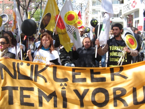Nukleer karsitlari ankara
