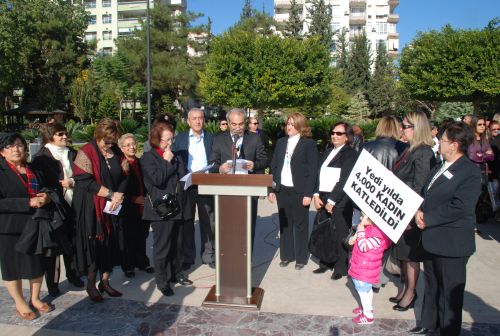 kadina siddet protesto