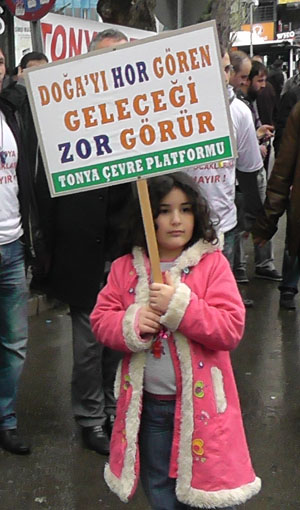 Tonya çevre platformu ankara eylemi