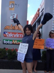 takvim protestosu fotoğraf