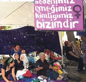 gezi parkı feminist çadır