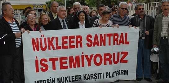 mersin nükleer karşıtı platform basın açıklamsı