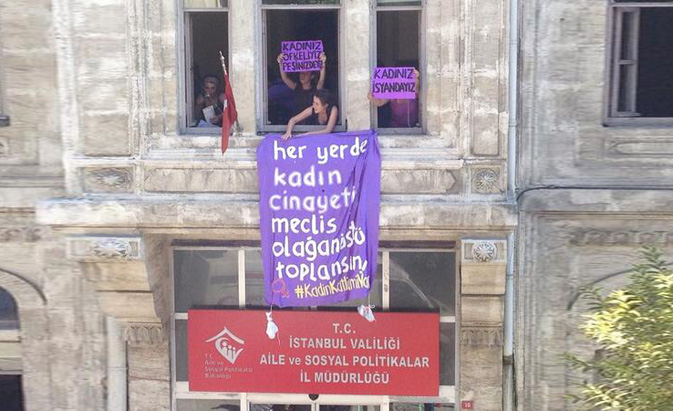 Her yerde kadın cinayeti meclis olağanüstü toplansın