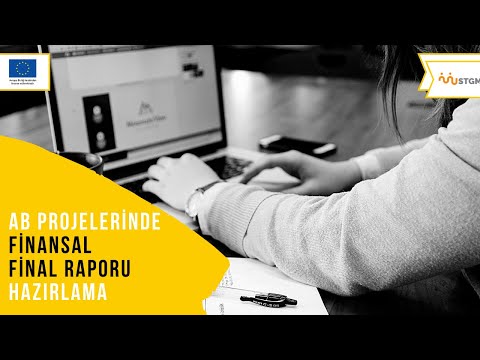 Preview image for the video "AB Projelerinde Finansal Final Raporu Hazırlama".