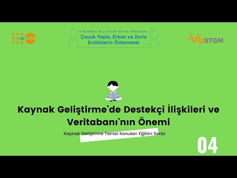 Preview image for the video "Eğitimin adı: 04 Kaynak Geliştirme’de Destekçi İlişkileri ve Veritabanının Önemi".