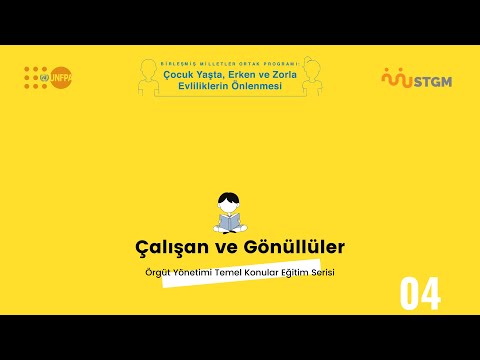 Preview image for the video "Eğitimin Adı: 04-Çalışanlar ve Gönüllüler".