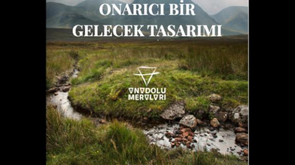 Dağ manzarası üzerinde Türkçe yazılı bir rapor kapağı.