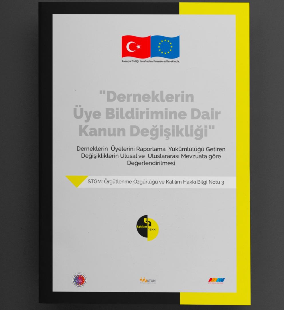 Derneklerin Üye Bildirimine Dair Kanun Değişikliği