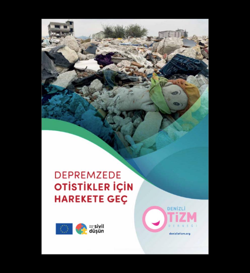Depremzede Otistikler için Harekete Geç Rapor Kapağı