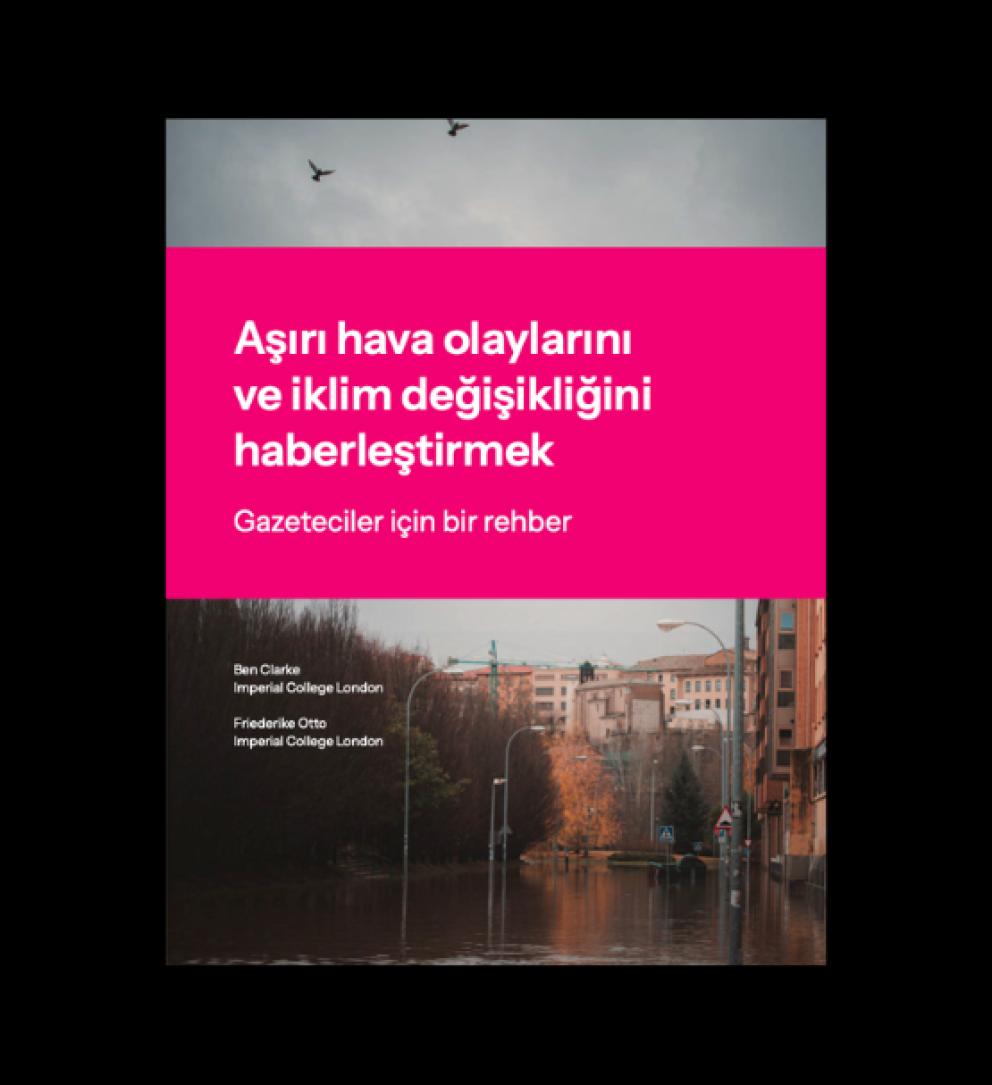 Aşırı hava olaylarını haberleştirme rehberi