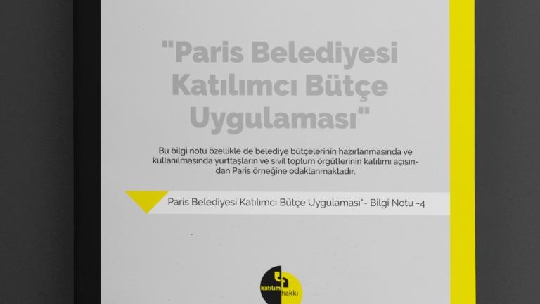 Paris Belediyesi Katılımcı Bütçe Uygulaması