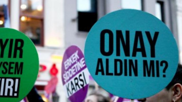 cinsel şiddet onay