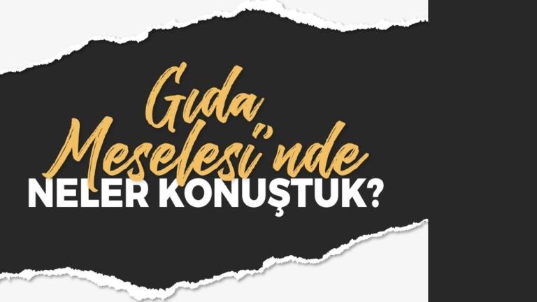 Gıda meselesi