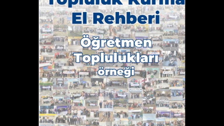 KODA logosu, "Topluluk Kurma El Rehberi" başlığı ve arka planda küçük fotoğraflar.