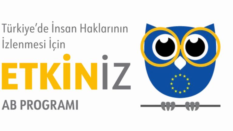 Mavi sarı baykuş logosu ve yanında "ETKİNİZ AB PROGRAMI" yazısı