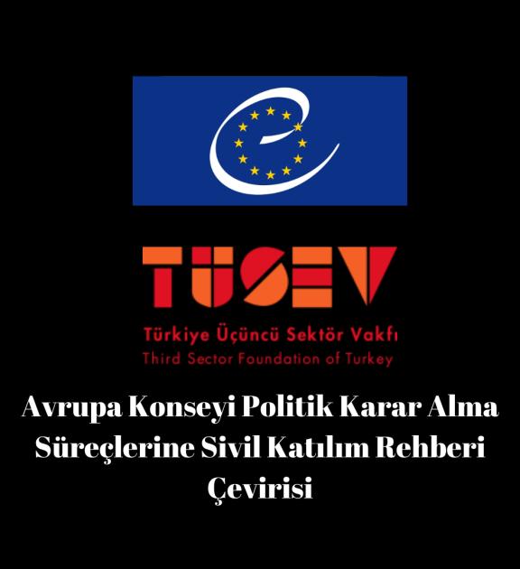 Avrupa Konseyi Politik Karar Alma Süreçlerine Sivil Katılım Rehberi Çevirisi