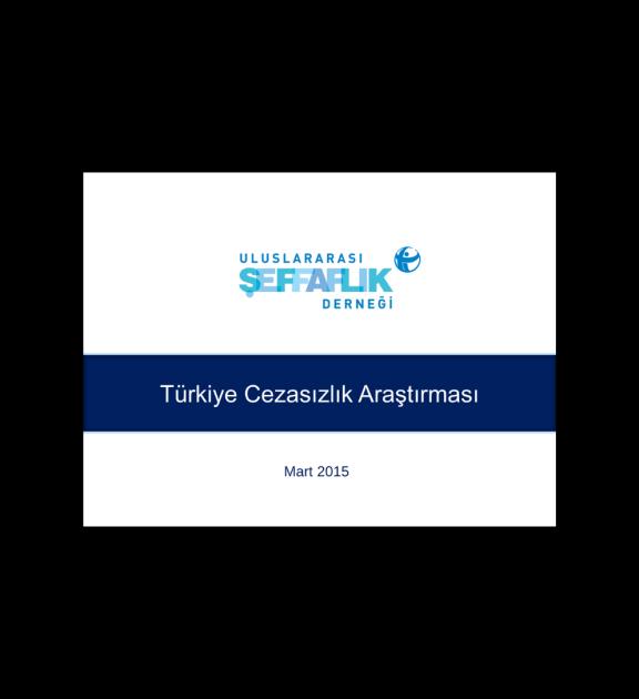 Türkiye Cezasızlık Araştırması Sonuçları